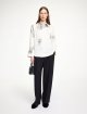 Кремовий топ BY MALENE BIRGER : фото 1 - Invogue