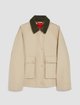 Бежевая куртка MAX&CO свободного кроя: фото - Invogue