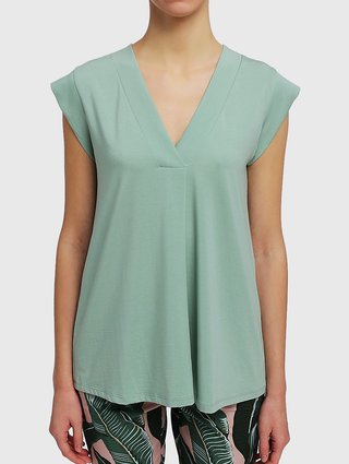 Зелёная блуза WEEKEND MAX MARA: фото 2 - Invogue