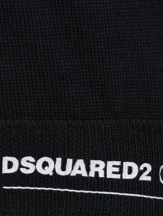 Чорний светр DSQUARED KID : фото 2 - Invogue