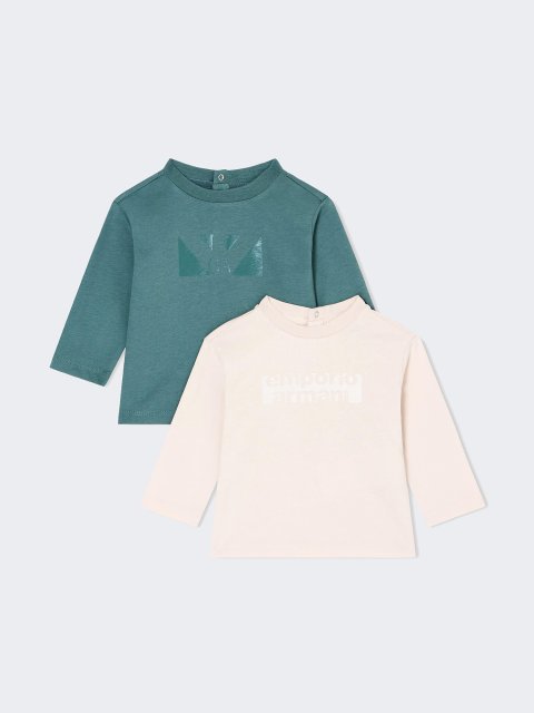 Разноцветные джемперы EMPORIO ARMANI KIDS из хлопка: фото - Invogue