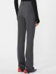 Тёмно-серые брюки SPORTMAX из шерсти: фото 3 - Invogue