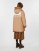 Світло-коричневий пуховик WEEKEND MAX MARA з капюшоном: фото 5 - Invogue