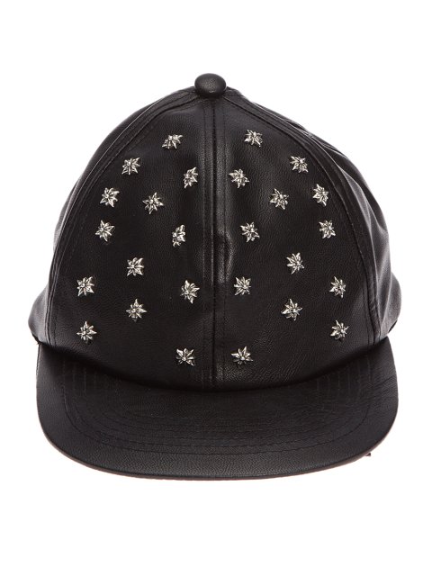 Чёрная кепка JOHN RICHMOND JUNIOR: фото - Invogue