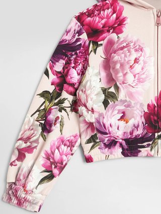 Костюм Dolce&Gabbana з квітковим принтом із бавовни: фото 3 - Invogue