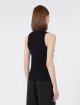 Чорний жилет MAX MARA з суміші бавовни: фото 3 - Invogue