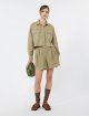 Оливкові шорти Weekend Max Mara з бавовни: фото 1 - Invogue