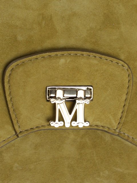 Зелёная сумка MAX MARA: фото 5 - Invogue