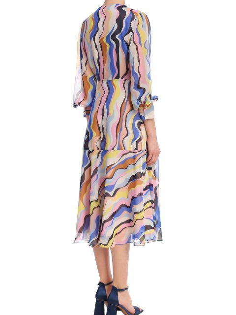 Розовое платье MARELLA: фото 2 - Invogue