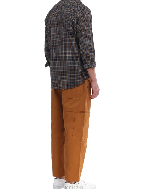 Серая рубашка KENZO: фото 2 - Invogue