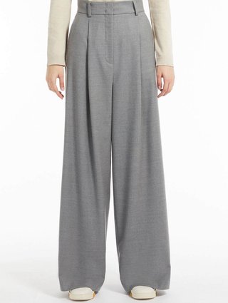 Сірі брюки WEEKEND MAX MARA : фото 1 - Invogue