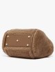 Коричневая сумка Small Teddy fabric Marine из бленда шерсти и шелка: фото 4 - Invogue