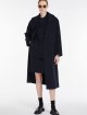 Темно-синє пальто MAX MARA : фото 4 - Invogue