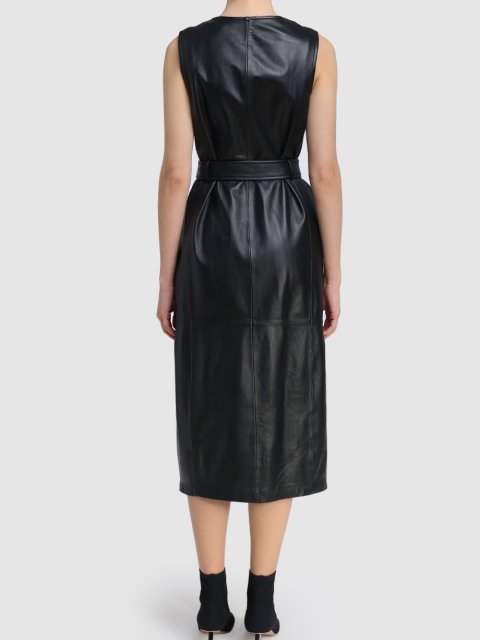 Чёрное платье SPORTMAX: фото 2 - Invogue