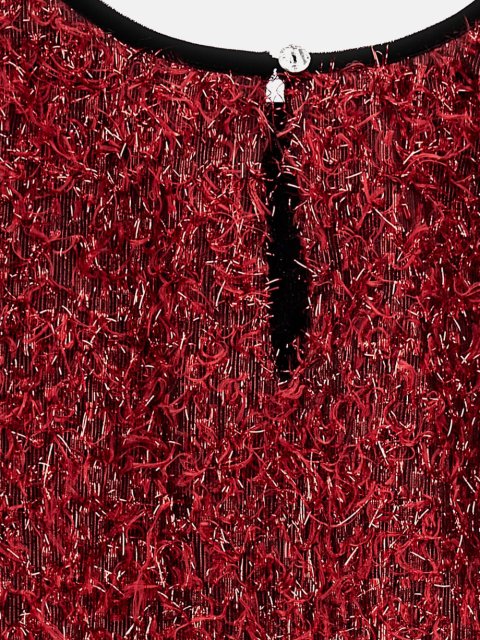 Червона блуза MONNALISA : фото 3 - Invogue