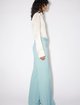 Голубые брюки клеш Acne Studios: фото 3 - Invogue