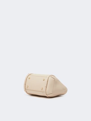 Біла сумка MAX MARA з м'якої шкіри: фото 5 - Invogue