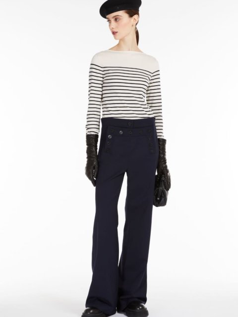 Кремовый свитер WEEKEND MAX MARA: фото 4 - Invogue