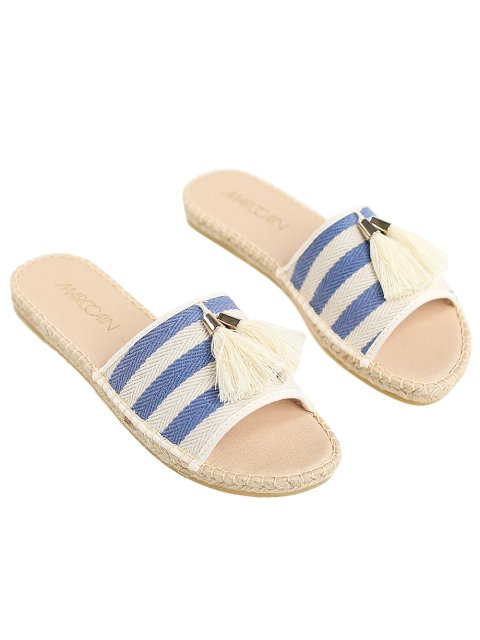 Синие эспадрильи MARC CAIN: фото 3 - Invogue