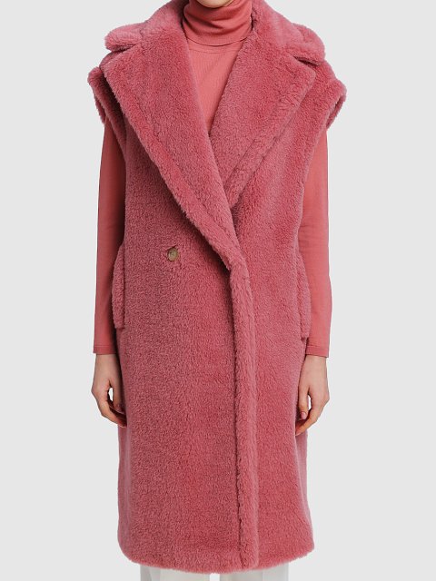 Розовый жилет MAX MARA: фото 3 - Invogue