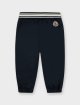 Темно-сині штани MONCLER з логотипом: фото 1 - Invogue