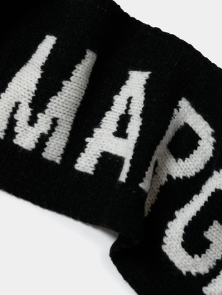 Чорний шарф MM6 MAISON MARGIELA KIDS : фото 1 - Invogue
