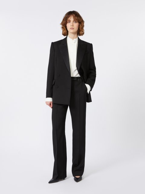 Чорні брюки WEEKEND MAX MARA з вовни: фото 1 - Invogue