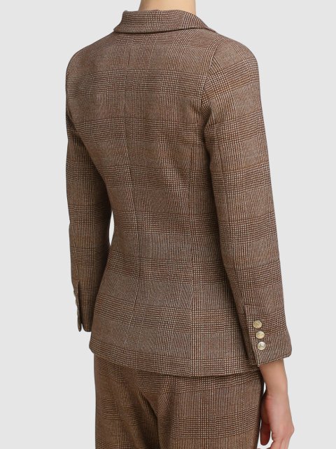 Коричневый пиджак MARELLA: фото 4 - Invogue