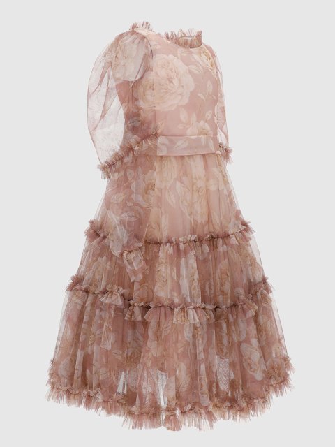 Рожева сукня MONNALISA : фото 2 - Invogue