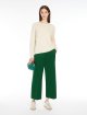 Зелені брюки Weekend укорочені: фото 3 - Invogue
