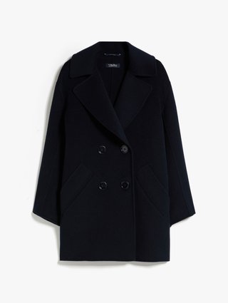 Темно-синє пальто MAX MARA : фото - Invogue