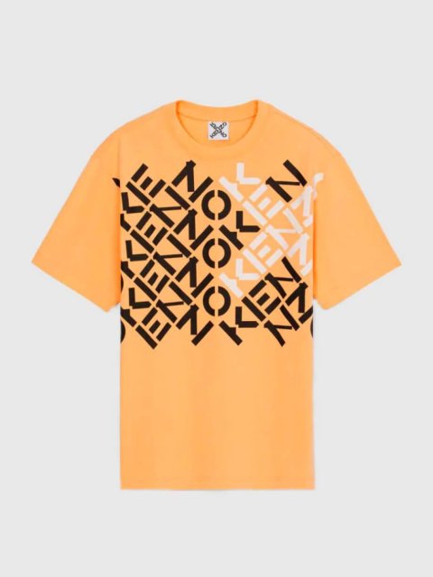 Помаранчева футболка KENZO : фото - Invogue