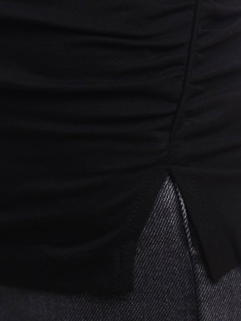 Чорна футболка DOROTHEE SCHUMACHER : фото 3 - Invogue