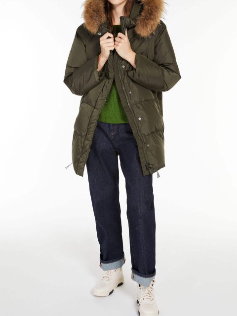 Зелене пальто WEEKEND MAX MARA : фото 3 - Invogue