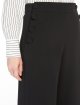 Черные брюки Max Mara с кади: фото 4 - Invogue