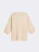 Бежевый свитер Max Mara из хлопка: фото - Invogue