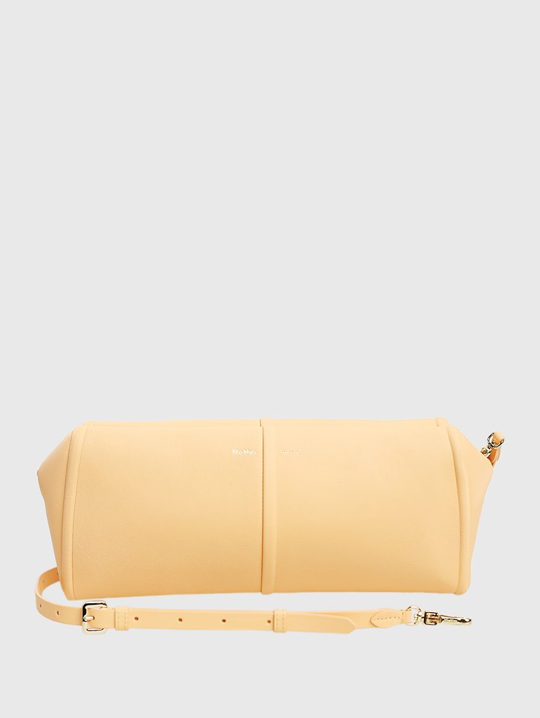 Розовый клатч MAX MARA: фото - Invogue