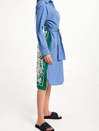 Голубое платье WEEKEND MAX MARA: фото 2 - Invogue