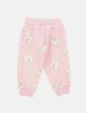 Розовые джоггеры MONNALISA с принтом: фото 1 - Invogue