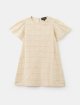 Бежева сукня EMPORIO ARMANI KIDS з бавовни: фото - Invogue