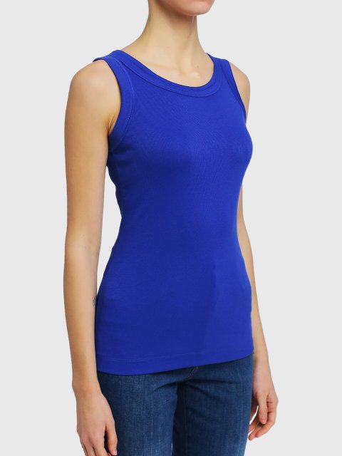 Синий топ MARC CAIN: фото 3 - Invogue