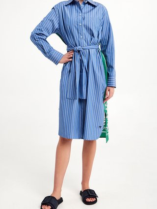 Голубое платье WEEKEND MAX MARA: фото - Invogue