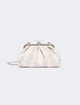 Біла сумка Pasticcino Weekend Max Mara з льону та бавовни: фото - Invogue