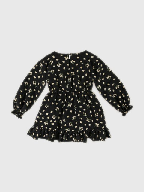 Чёрное платье MONNALISA: фото 1 - Invogue