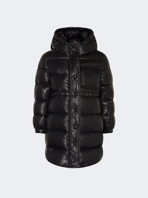 Чорне пальто MONCLER ENFANT : фото - Invogue