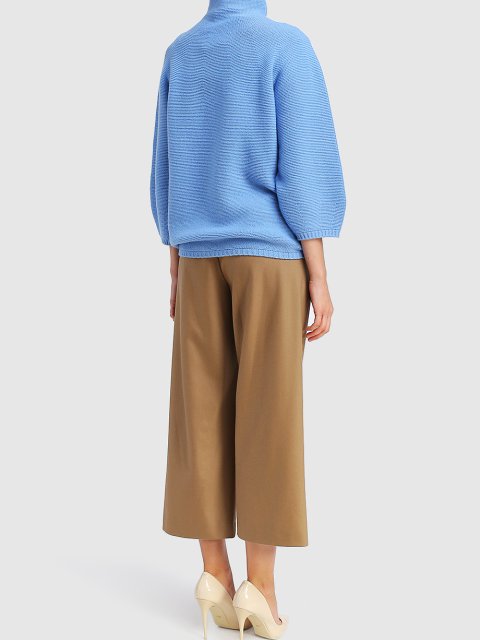 Бежевые брюки MAX MARA: фото 2 - Invogue