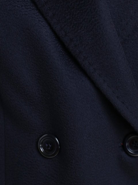Синее  пальто MAX MARA: фото 5 - Invogue