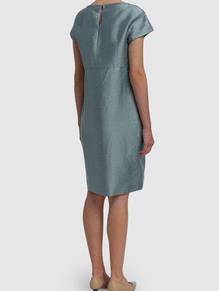 Зелёное платье WEEKEND MAX MARA: фото 2 - Invogue