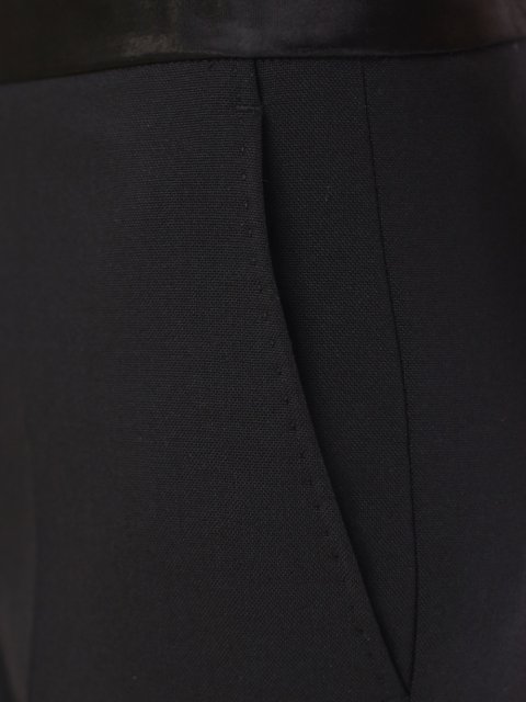 Чёрные брюки HELMUT LANG: фото 7 - Invogue