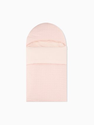 Розовый конверт Emporio Armani из хлопка: фото - Invogue
